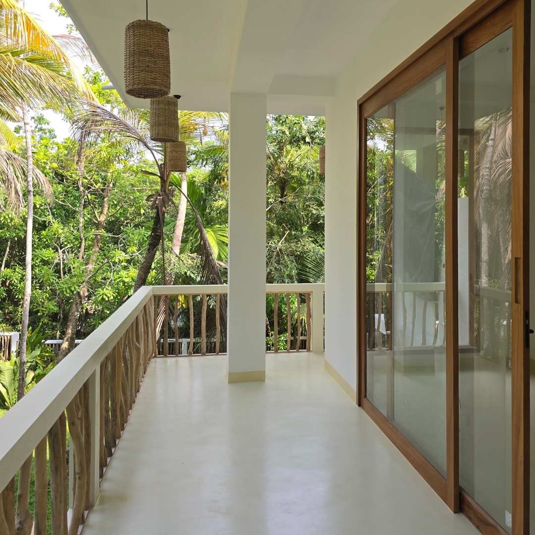Balcony in yogacenter Sri Lanka