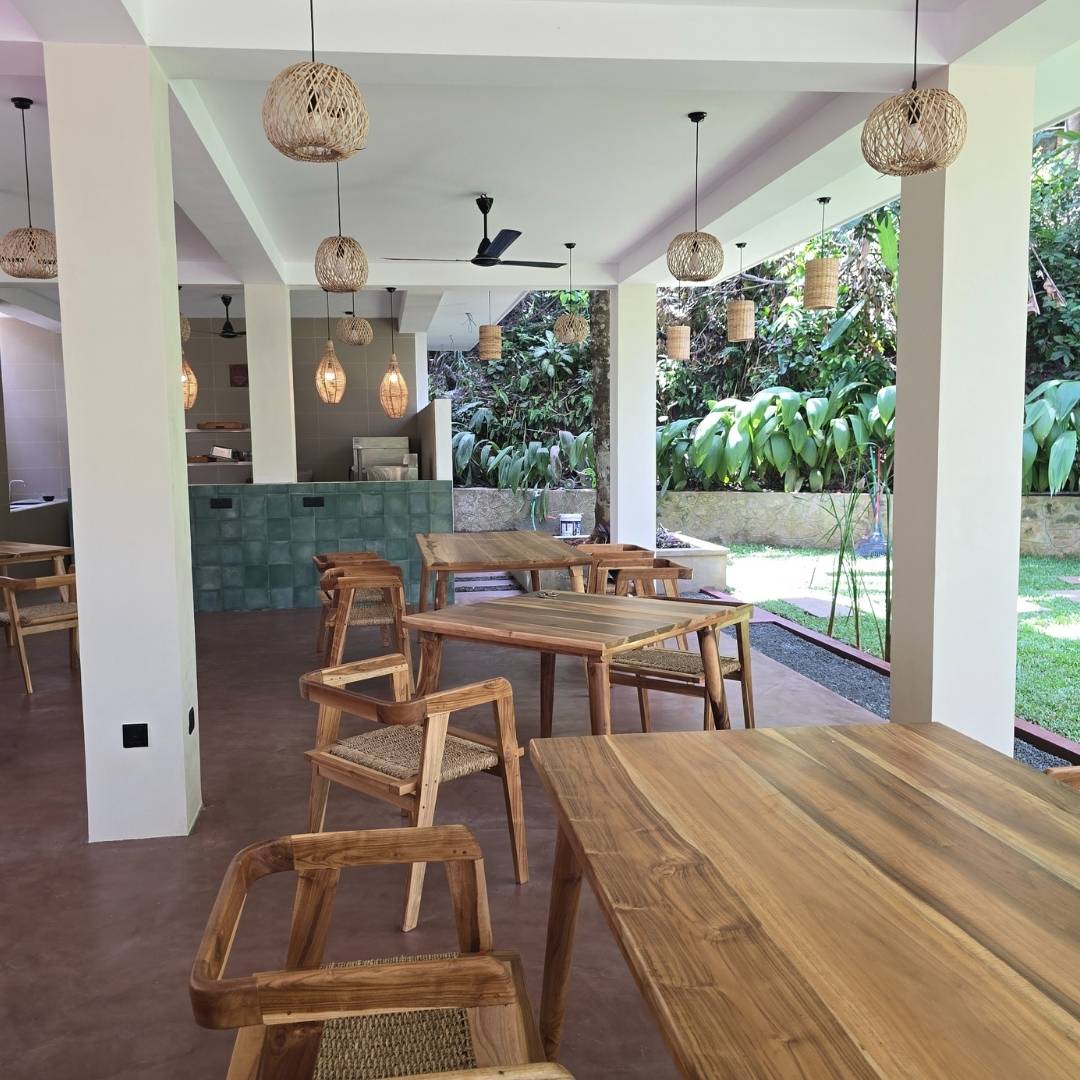 Restaurant im Yogaretreat